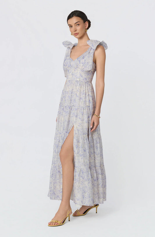 Lbruh Lenora Floral Tiered Maxi Dress